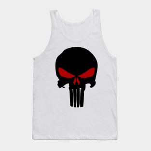 Skull Black Tank Top